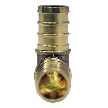 Apollo 1/2 in. Brass PEX Barb 90-Degree Elbow APXE12